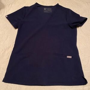 Fig Scrub Top